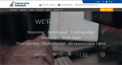 Desktop Screenshot of immersiveinfotech.com